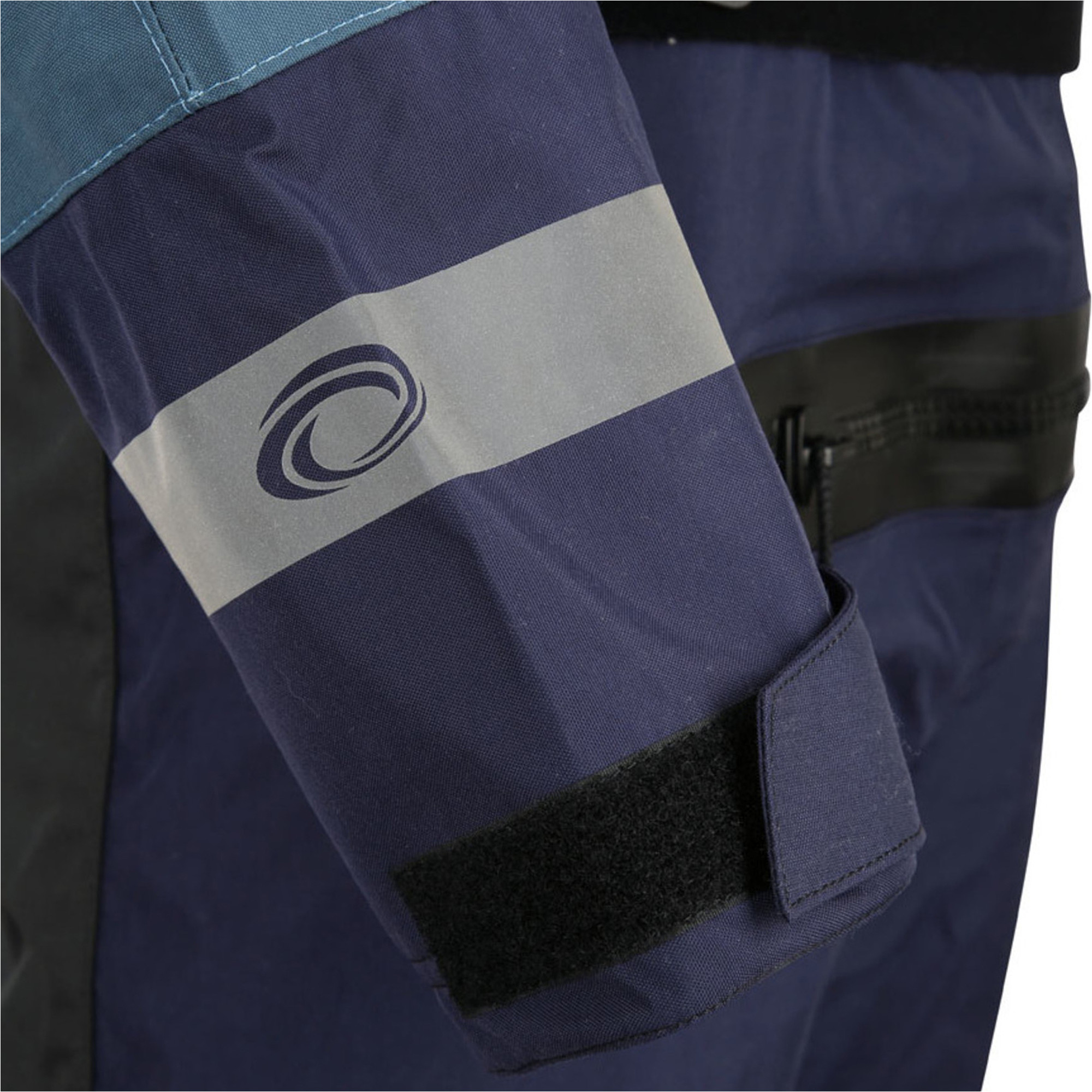 2024 Typhoon Multisport 5 Sea Kayak Drysuit 100176 Navy / Teal